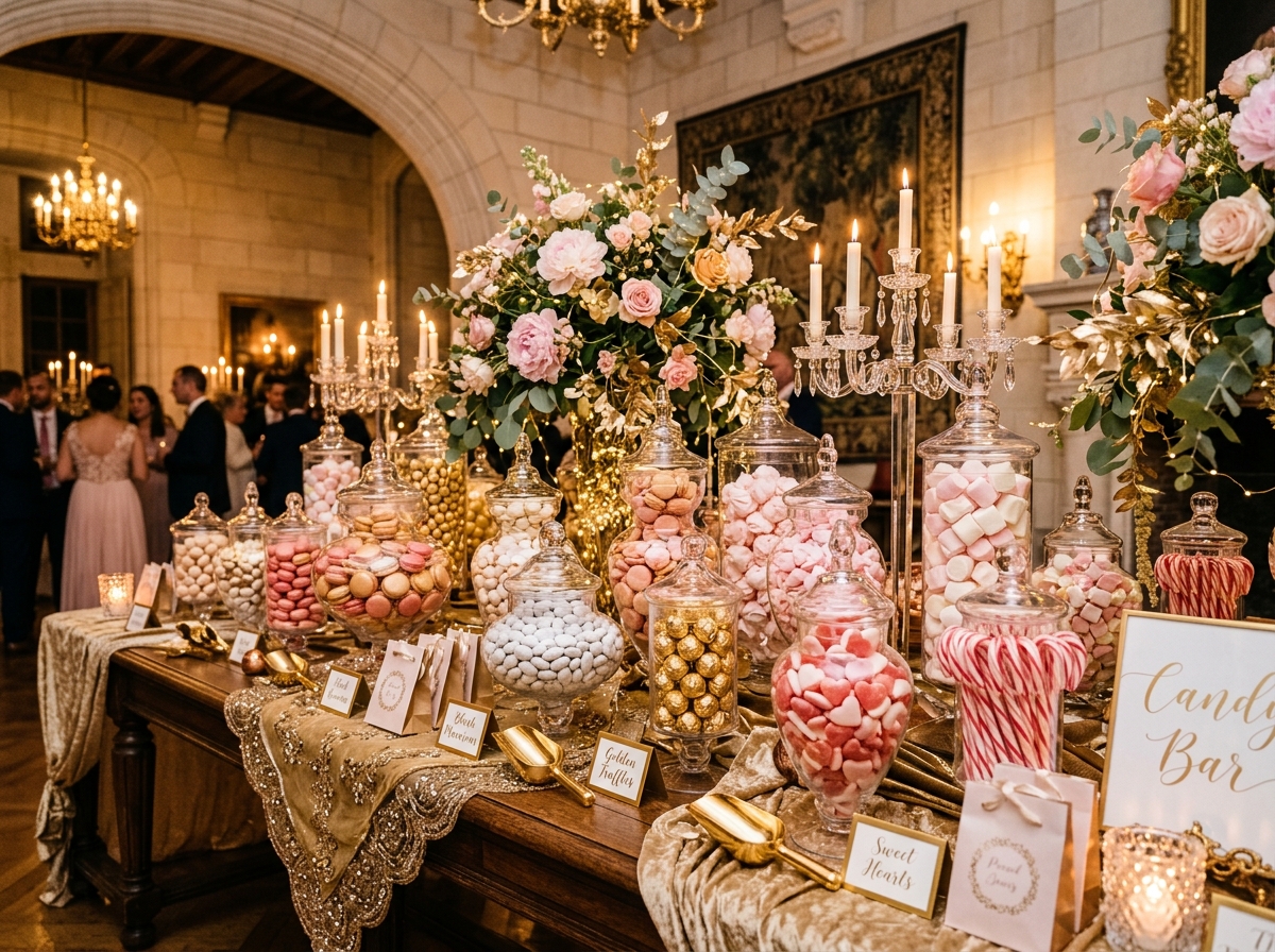 Candy Bar Prestige pour Mariage